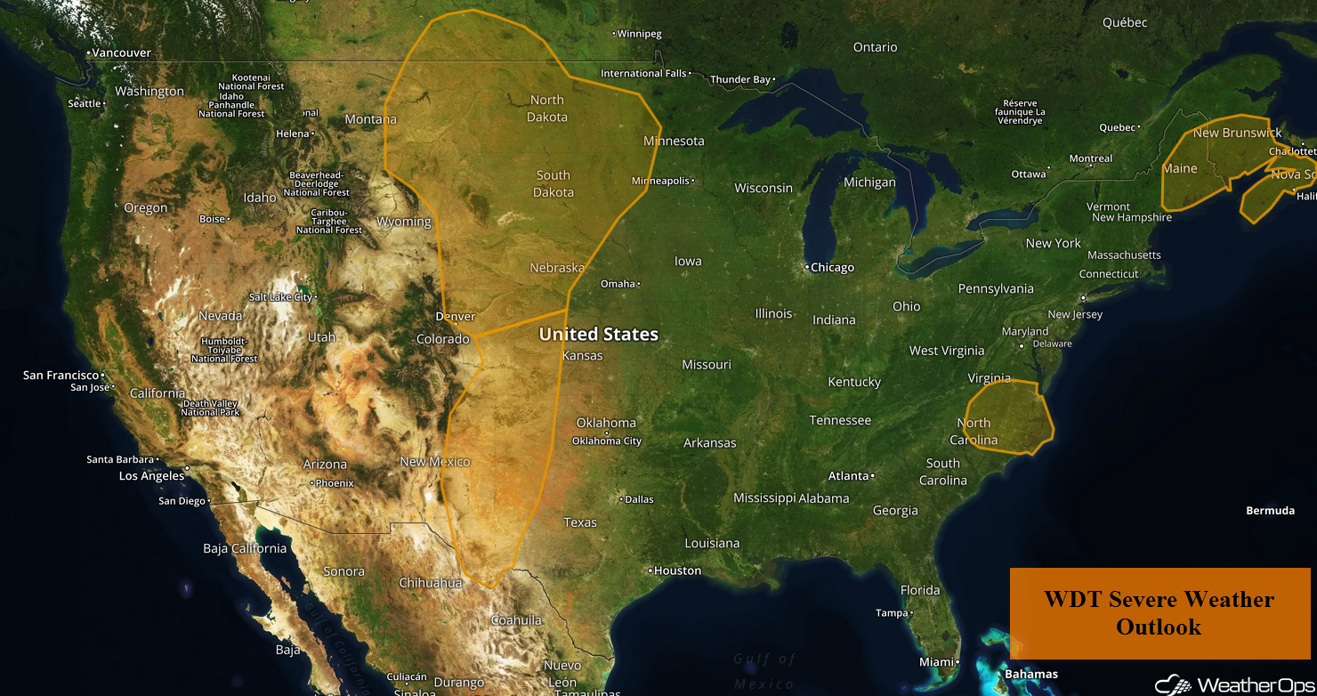 US Hazards Wednesday,,May 23, 2018