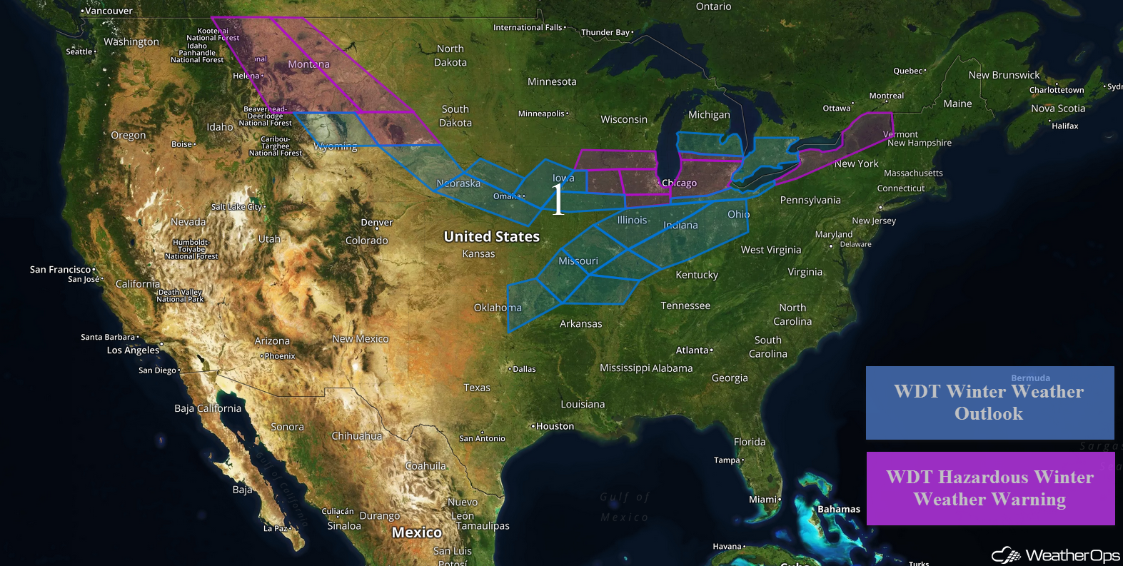 US Hazards Friday, February 9, 2018