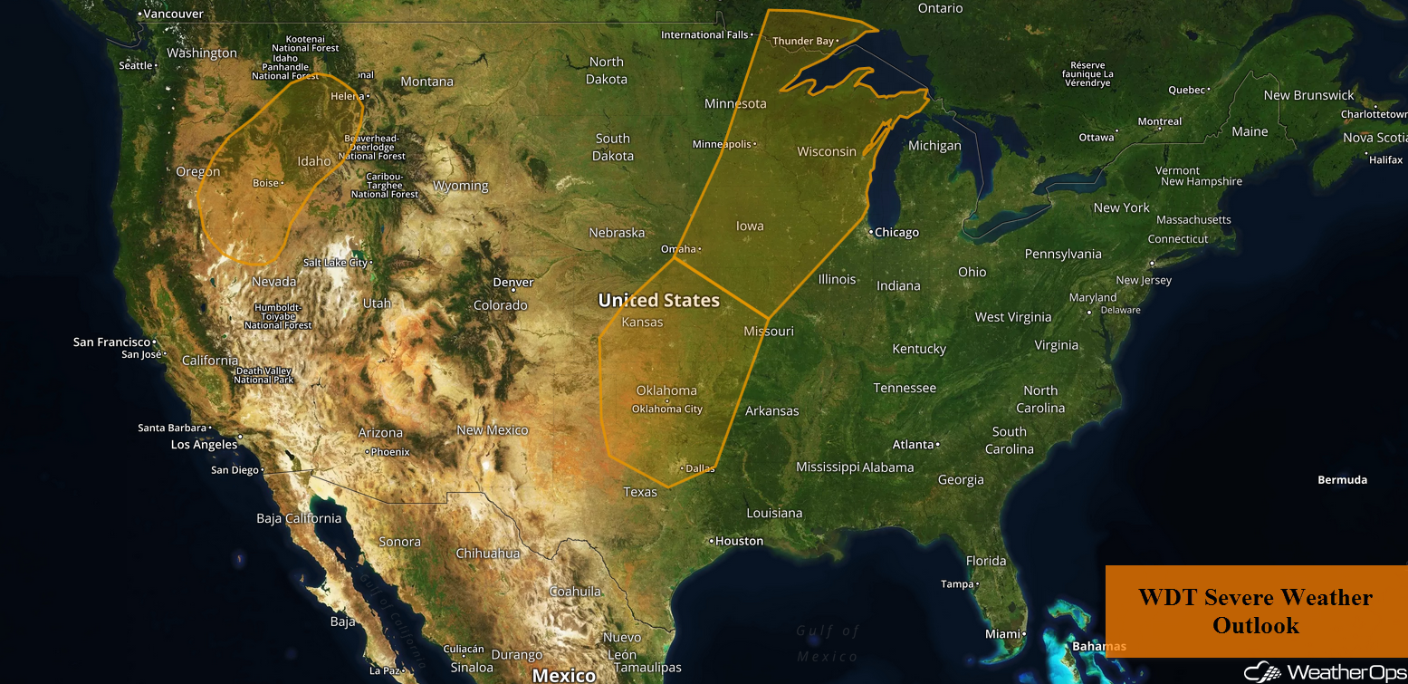 US Hazards Friday, May 25, 2018