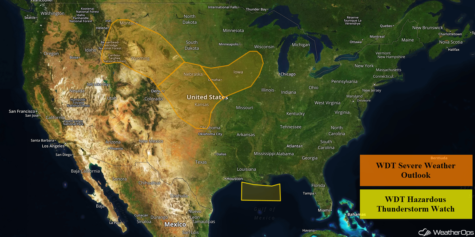 US Hazards Wednesday,,June 6, 2018