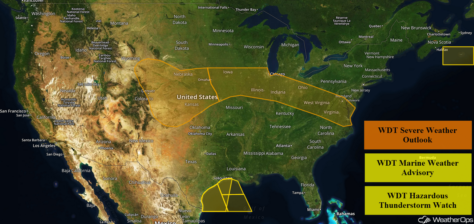 US Hazards Tuesday, June 19, 2018