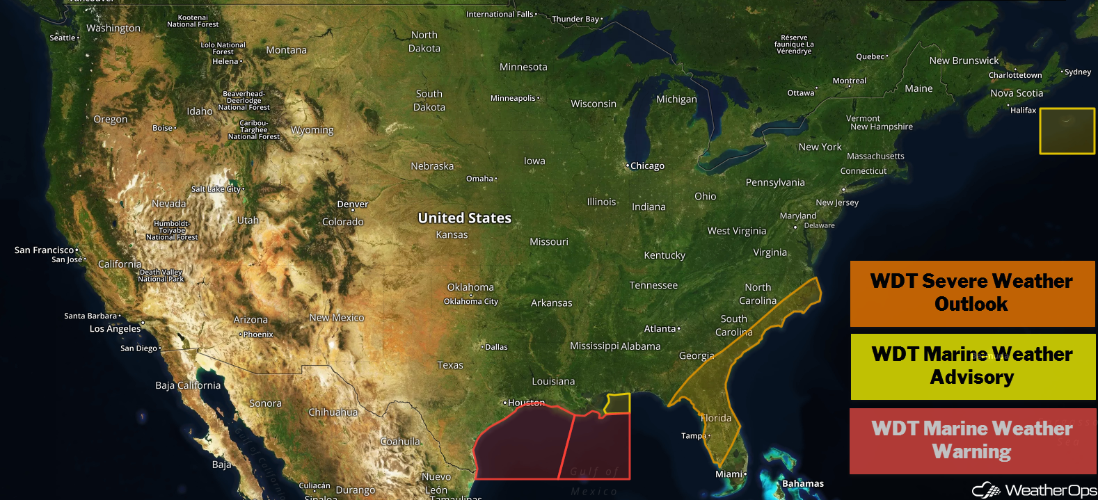 US Hazards Friday, December 14, 2018