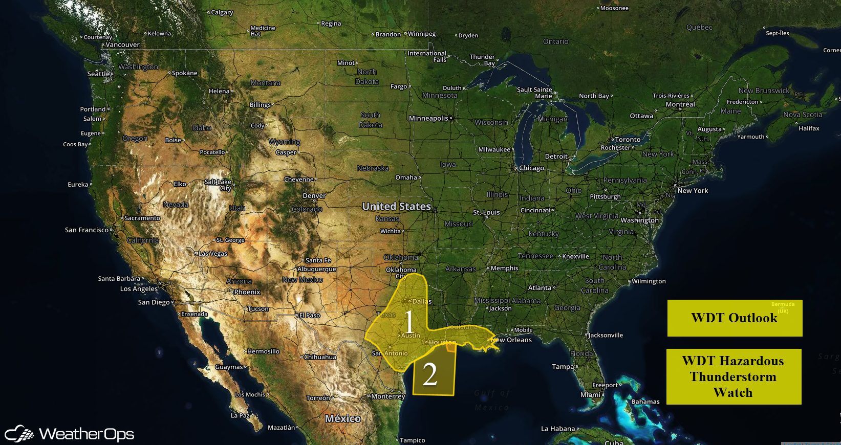 National Weather Summary for Friday, June 3, 2016