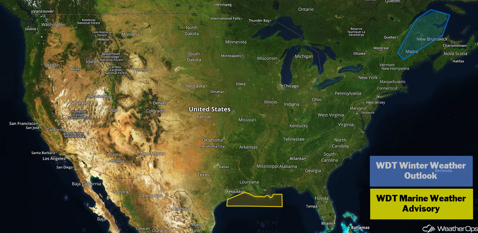 National Weather Summary for Wednesday, October 24, 2018
